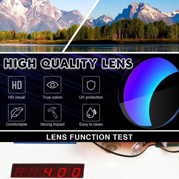 Y2K Sunglasses For Women Men Fashion Shield Rimless Wrap Around Sunglass Gradien - Picture 7 of 7